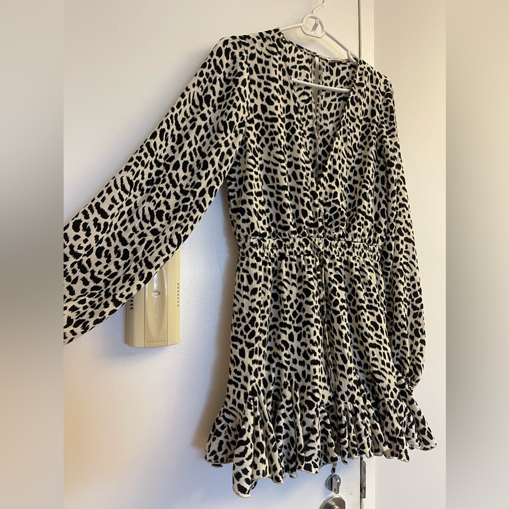 Cheetah Romper